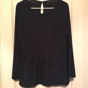 Ann Taylor LOFT bell sleeve blouse